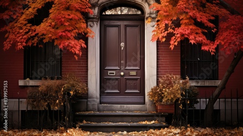 photograph brown door © vectorwin