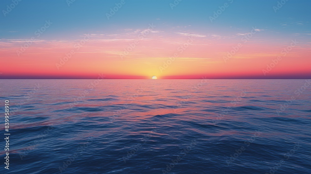 serenity deep blue sea