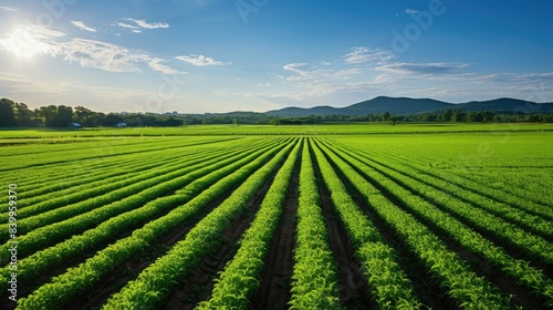 field growing crop farm