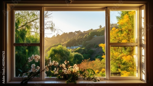 nature sun in window photo