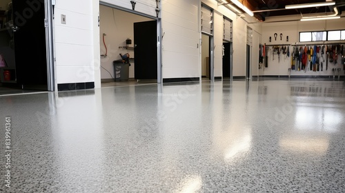 decorative epoxy garage