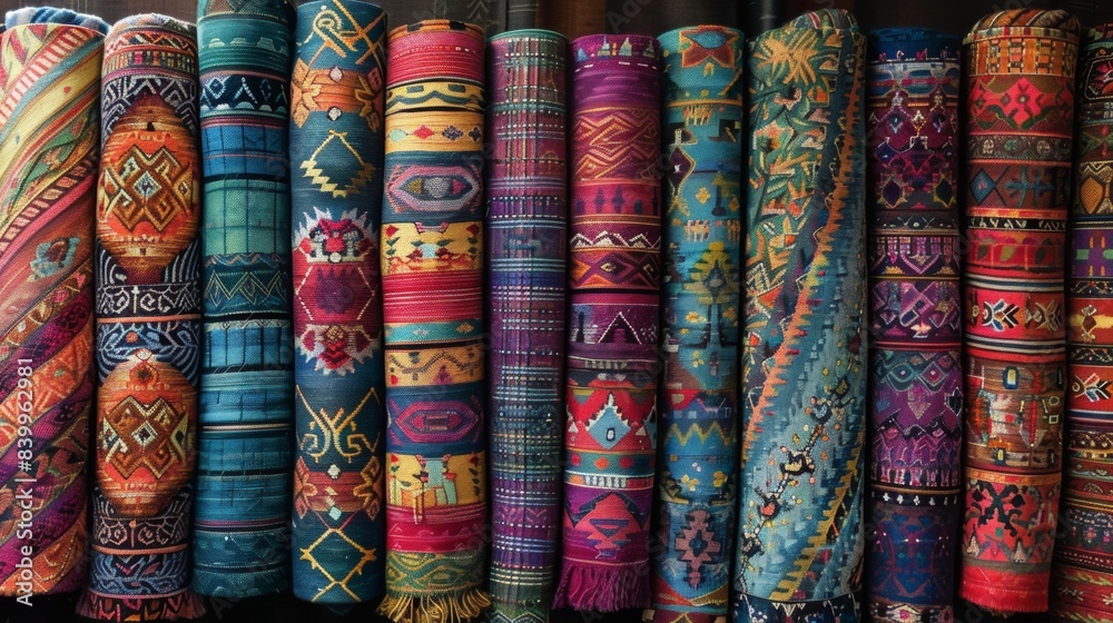Patterns inspired by Bhutanese textiles, known for their vibrant colors and intricate weaving techniques. Patterns inspired by Bhutanese textiles, known for their vibrant colors and intricate weaving techniques.