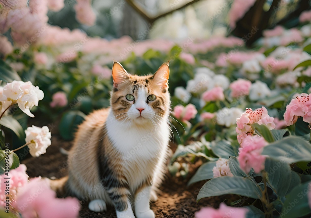 Blossoms and Buddies: A Cat Blossoms and Buddies: A Cat