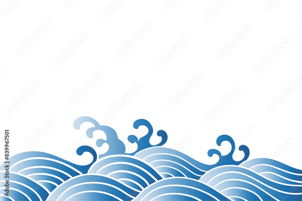Dragon Boat Festival oriental retro chinese japanese waves background Dragon Boat Festival oriental retro chinese japanese waves background