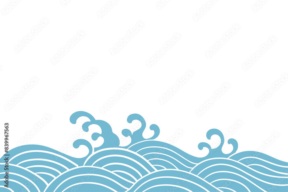 Dragon Boat Festival oriental retro chinese japanese waves background Dragon Boat Festival oriental retro chinese japanese waves background