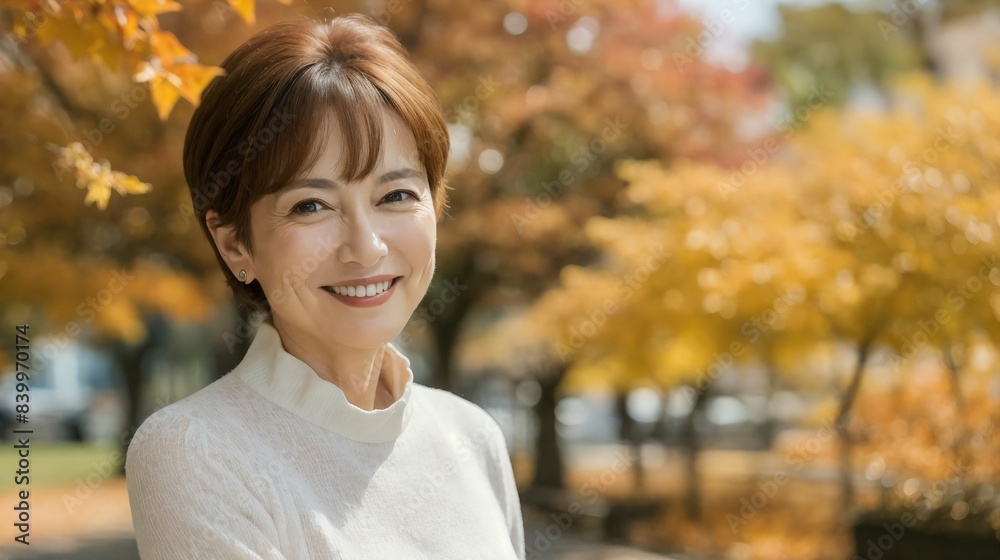 秋の女性/Woman in autumn 秋の女性/Woman in autumn