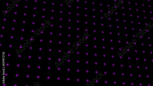 Wallpaper Mural pink color plus sign seamless loop animation backdrop video Torontodigital.ca