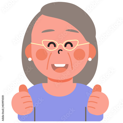Happy Elderly 