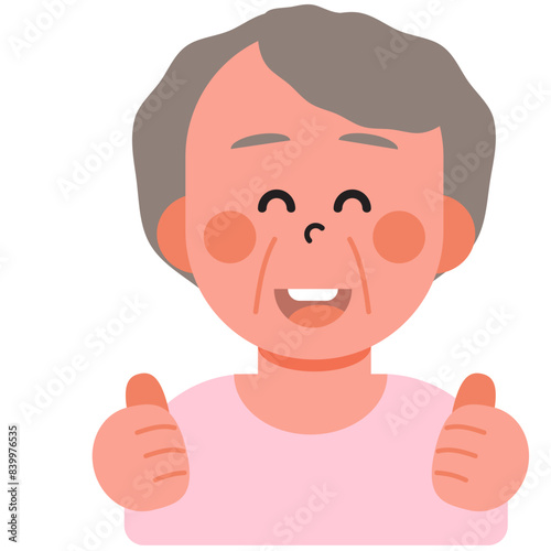 Happy Elderly 