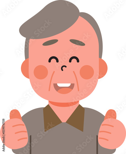 Happy Elderly 