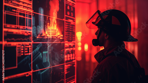 Feuerwehr plant Einsatz bei Grossbrand