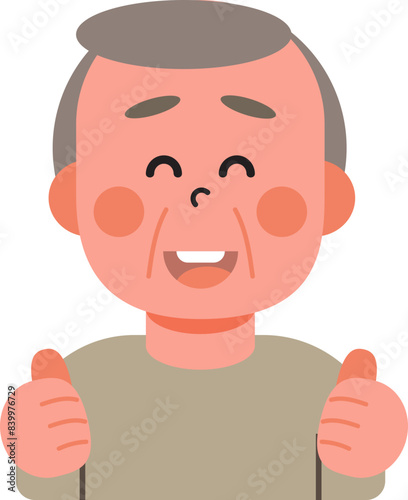Happy Elderly 