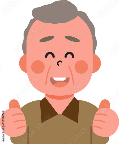 Happy Elderly 