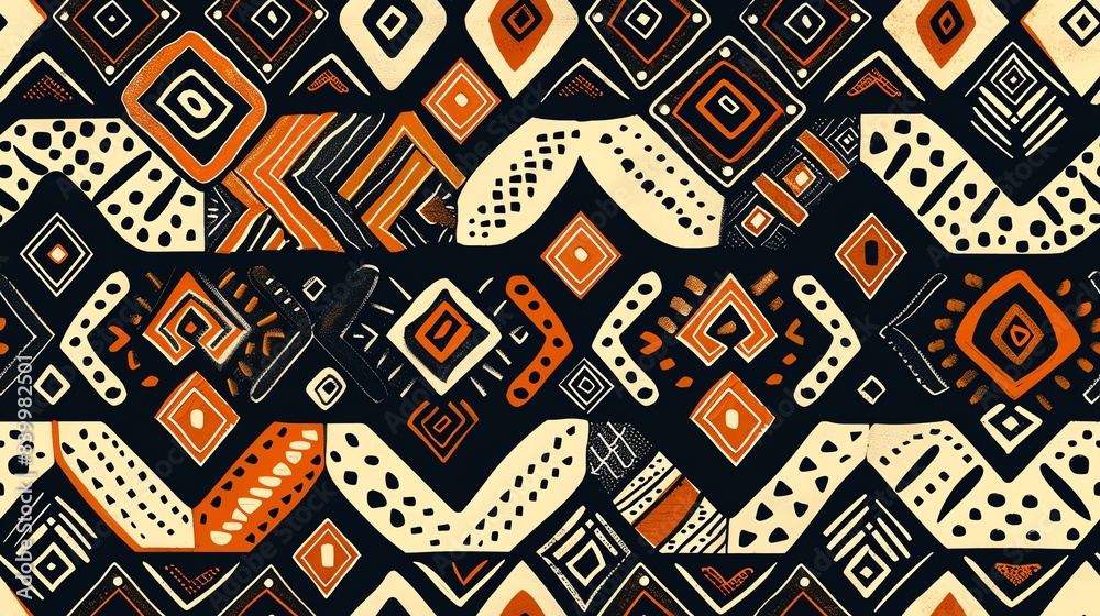 seamless pattern Ethnic tribal patterns seamless pattern Ethnic tribal patterns