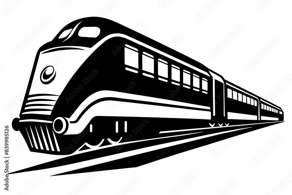 train silhouette vector illustration train silhouette vector illustration