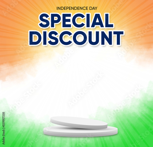 Indian Independence, Republic Day Background, Abstract Background 