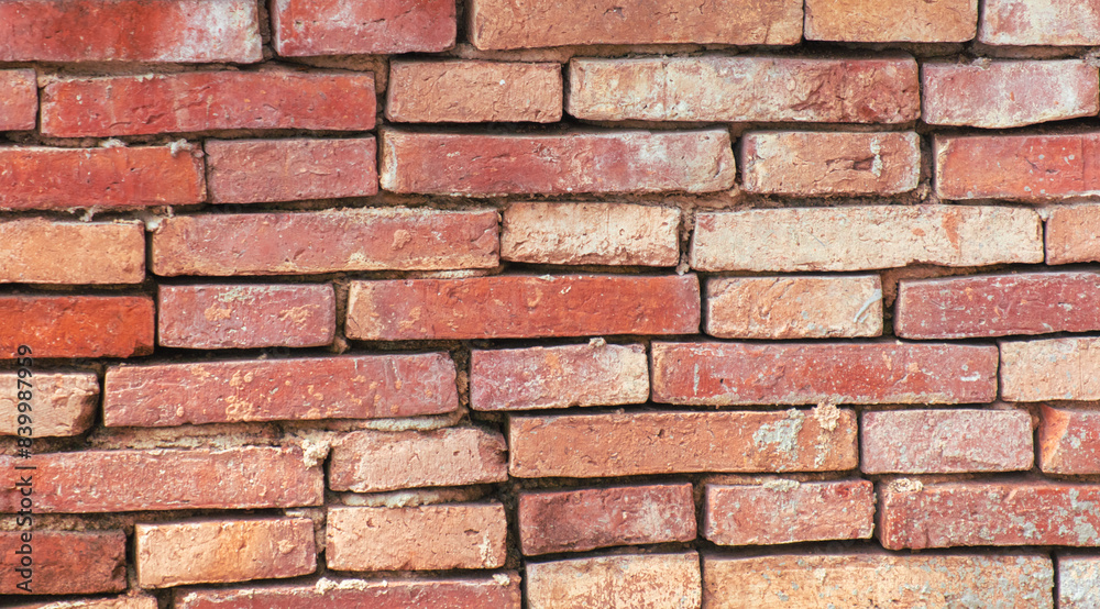 Old brick wall as an abstract background. Texture Old brick wall as an abstract background. Texture