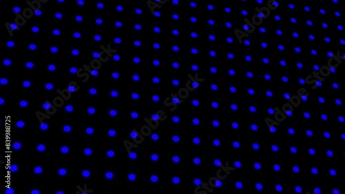 Wallpaper Mural abstract blue color dot seamless loop animation backdrop video Torontodigital.ca