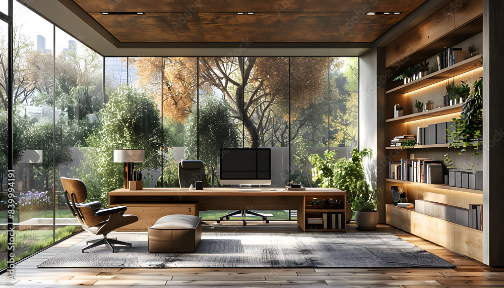 Fototapeta premium interior of a home office