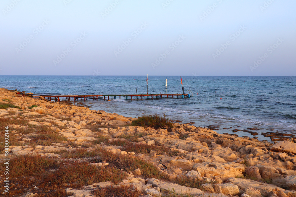View of coastline in Ayia Napa, Cyprus View of coastline in Ayia Napa, Cyprus