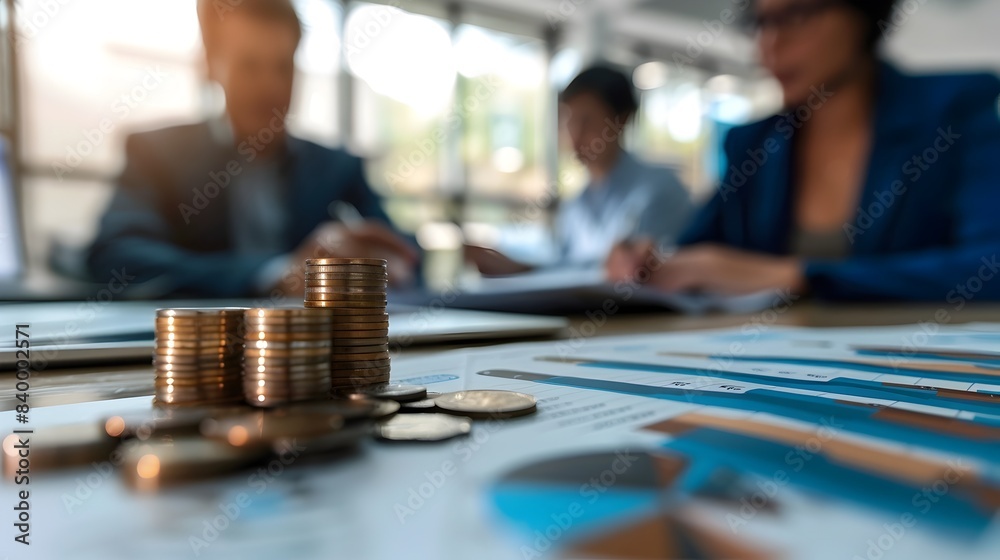 Business Finance Tax Planning Strategy Meeting with Advisor and Clients Business Finance Tax Planning Strategy Meeting with Advisor and Clients