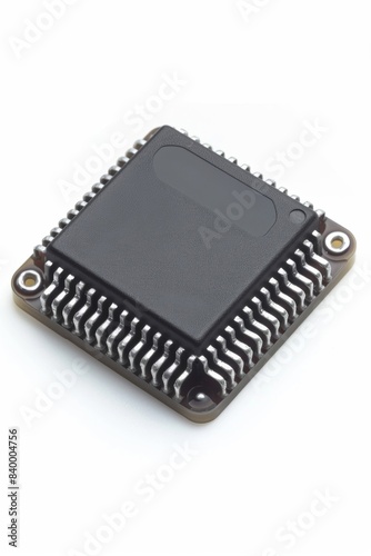 computer chip Isolated on a white background