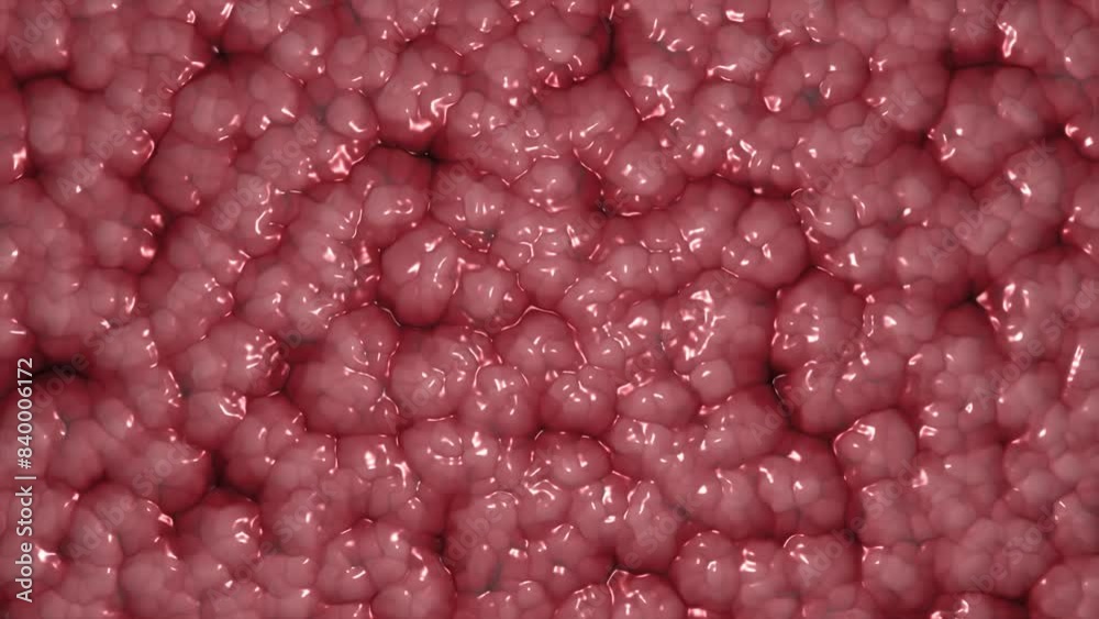 Gruesome gory horror background with morphing bloody intestines or guts. This grisly blood and gore motion background animation is full HD and a seamless loop.