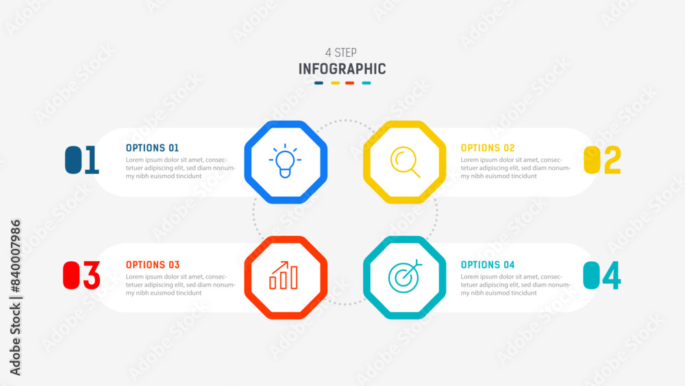 Naklejka premium Three Step Infographic label design Vector template with line icons. process steps diagram, presentations, workflow layout, banner, flow chart, info graph vector illustration.