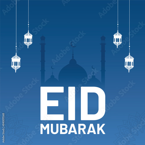 Eid Mubarak Social Media post Design 
