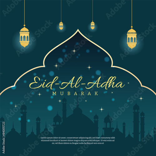 Eid Mubarak Social Media post Design 
