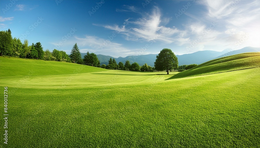 green grass and blue sky green grass and blue sky