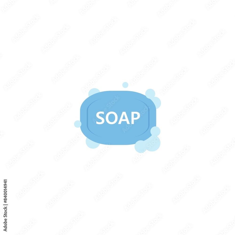 Soap bar icon isolated on white background Soap bar icon isolated on white background