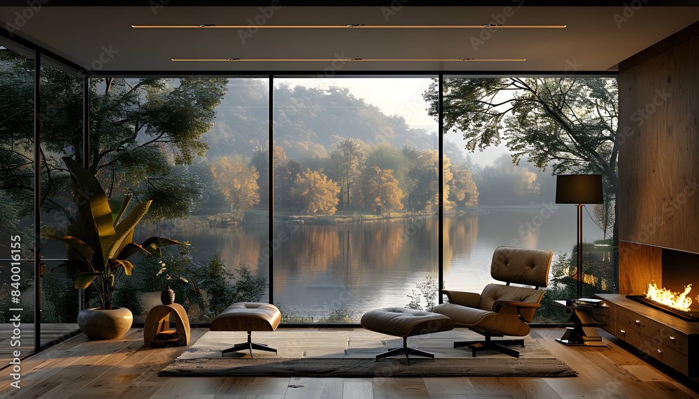 Fototapeta premium interior of a home office