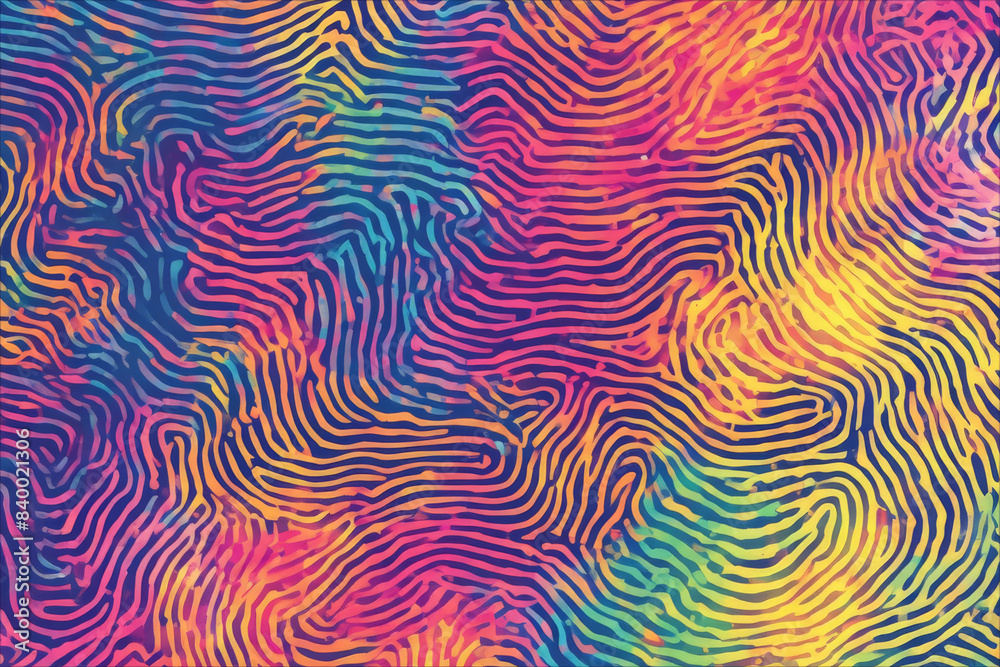 A wallpaper design with an annual ring texture in a spectrum of colors. A wallpaper design with an annual ring texture in a spectrum of colors.