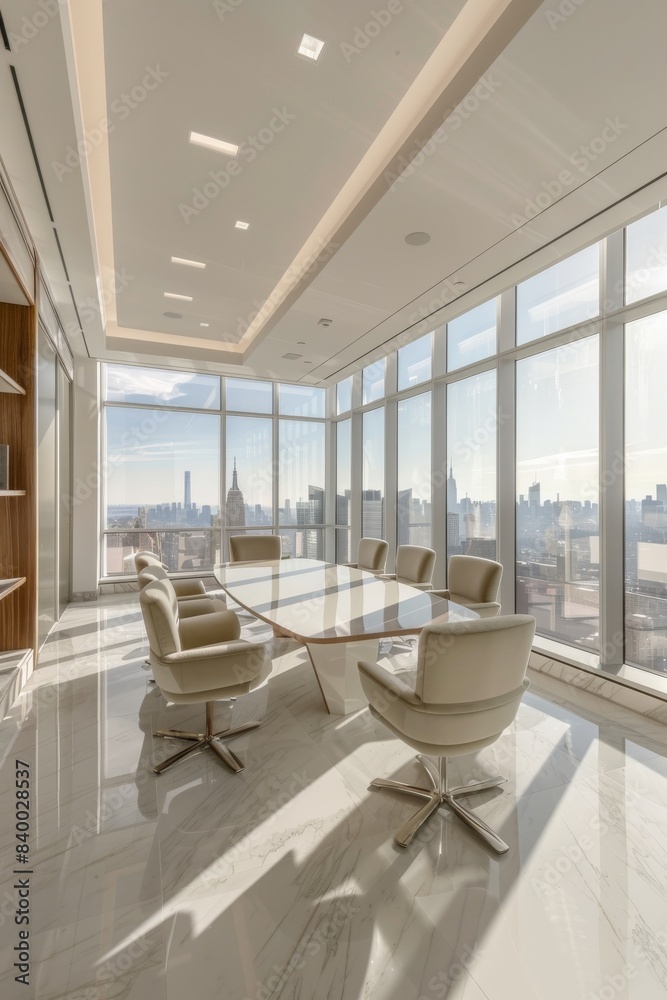 Fototapeta premium white hotel room