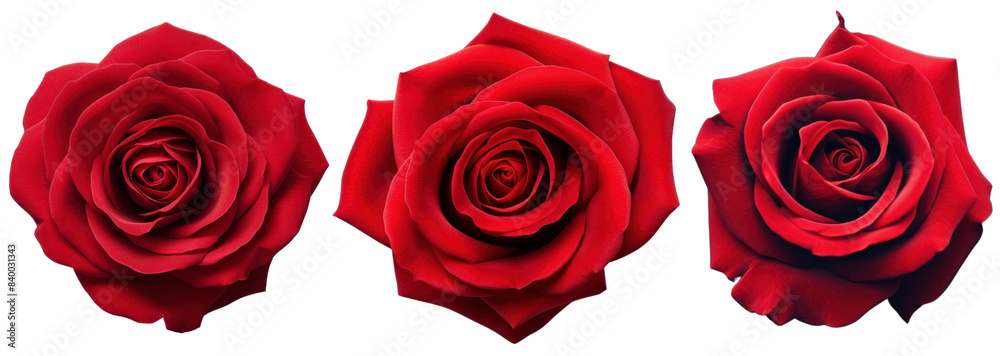 Fototapeta premium Roses png on transparent background