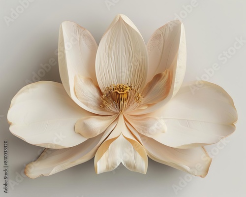 Flower cross-section blank mock-up