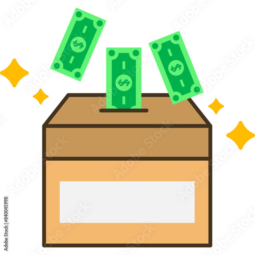 Donation Flat Icon