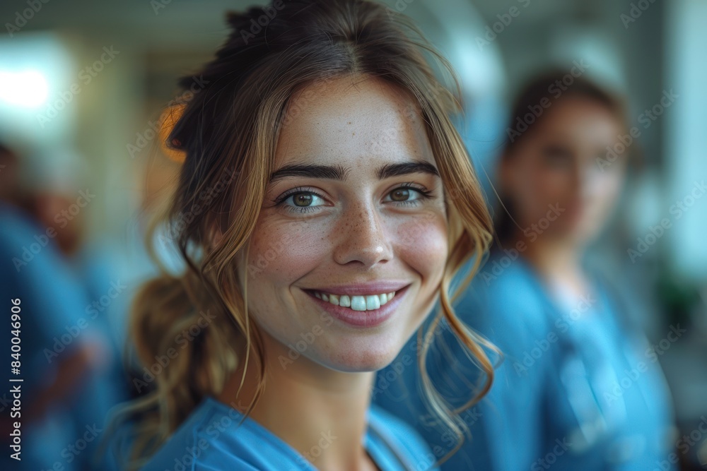Photo portrait of a woman doctor Photo portrait of a woman doctor