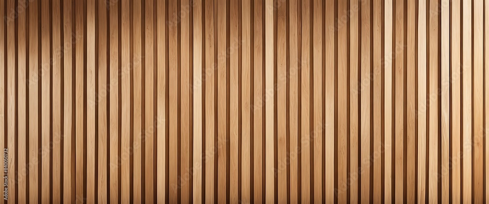 Vertical slats on wooden wall natural wood paneling texture for interior design Vertical slats on wooden wall natural wood paneling texture for interior design
