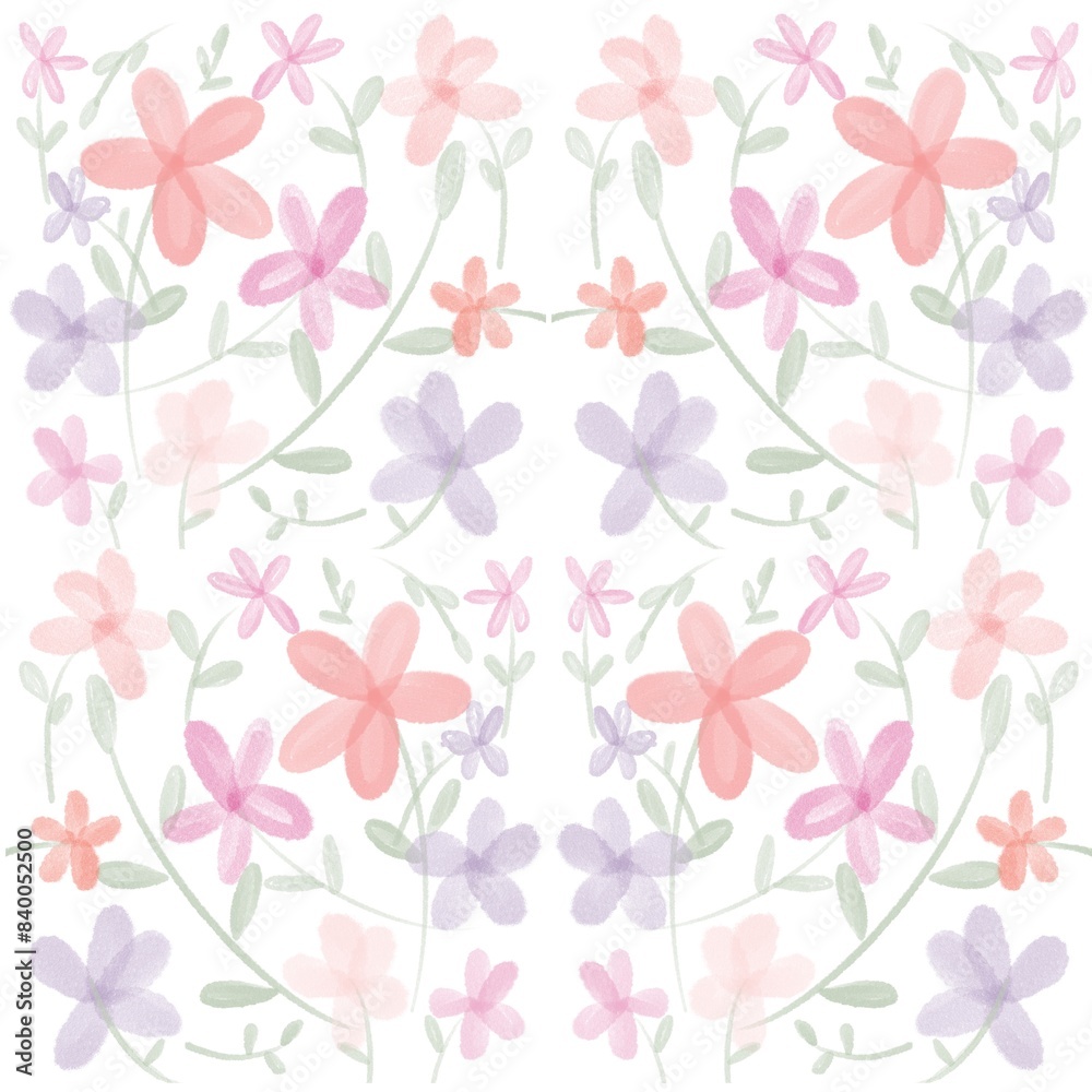 seamless floral pattern seamless floral pattern