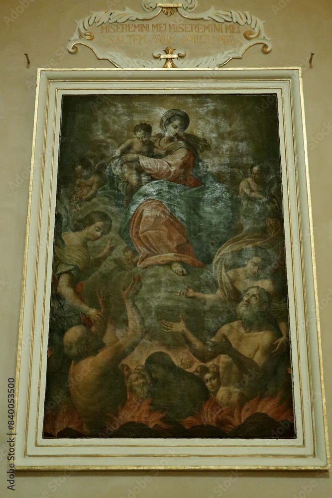 Vasto - Madonna del Suffragio nella Chiesa di Santa Maria Maggiore