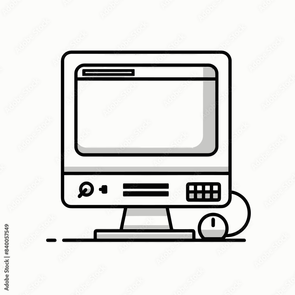 computer monitor icon computer monitor icon