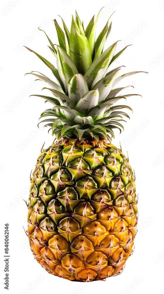 Fototapeta premium pineapple isolated on white