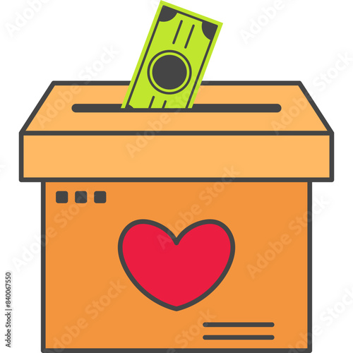 Donation Flat Icon