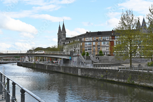 Tournai, città lungo la Schelda, Fiandre - Belgio photo