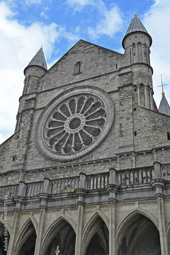 Fototapeta premium Tournai, La Cattedrale di Notre-Dame, Fiandre - Belgio