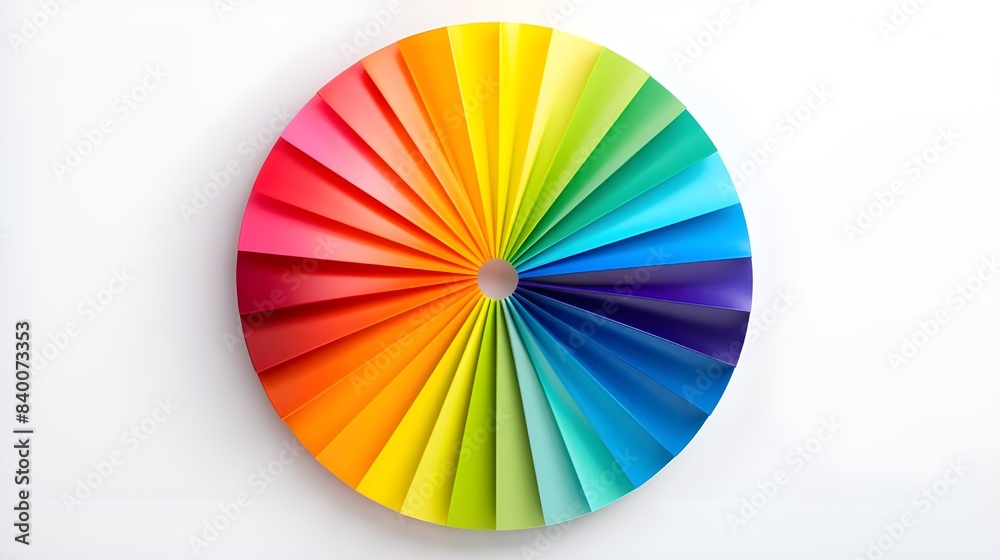 Obraz premium rainbow color wheel