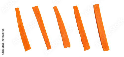Stick carrot isolated