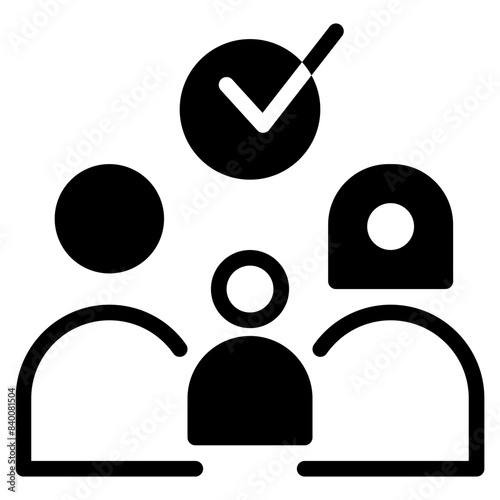 Family solid icon symbol sign from modern Movie Genre collection in solid style for mobile concept and web apps design. Entertainment and cinema related vector line icon.